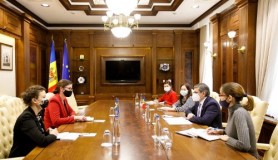 Igor Grosu s-a întâlnit cu Ambasadoarea Regatului Suediei în Republica Moldova, Katarina Fried